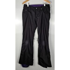 Burton women's ski pants black size 8 dri ride snowboard pants ski pants classic